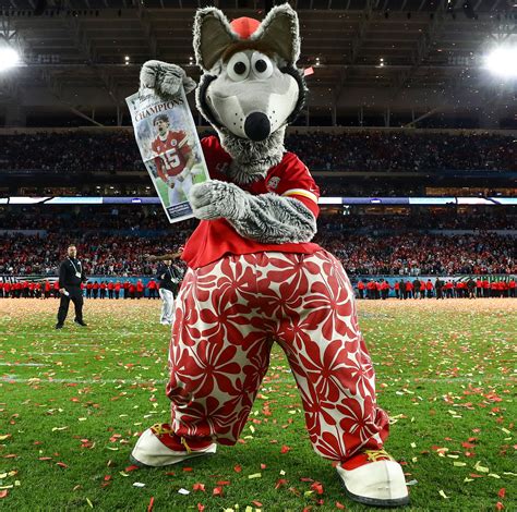 K.C. Wolf in Action: Capturing the Excitement and Energy of the Kc Chiefs Mascot